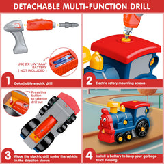 BASUN tool kit and wrench included to support pretend construction play