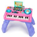 Basytodio Baby DJ Table pink-lights for engaging playtime and color visuals