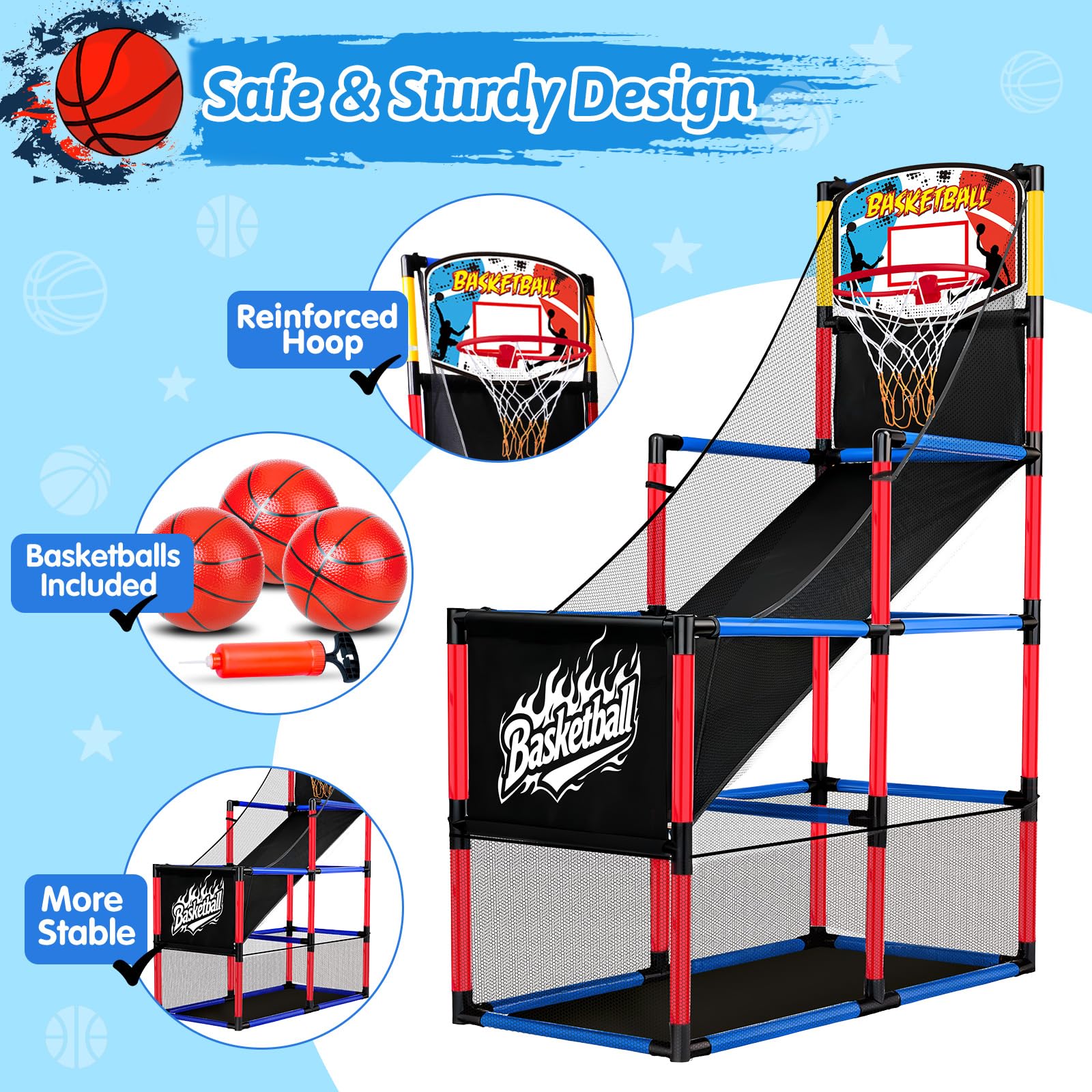 Basytodio versatile indoor-outdoor game for family time.
