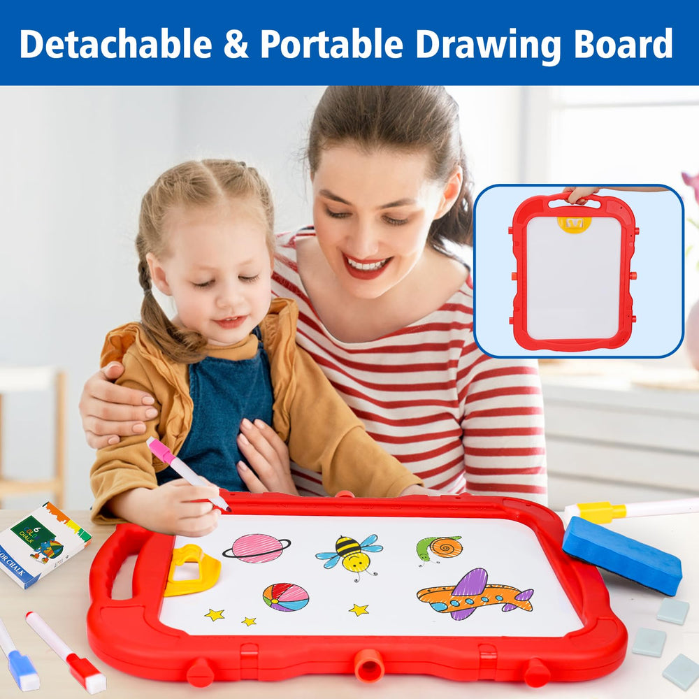 Basytodio Kids Easel makes a great gift for toddlers aged 2-4.