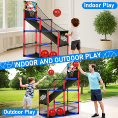 Basytodio mini soft inflatable basketballs for safe play.