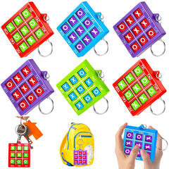 Basytodio tic tac toe keychains pack: perfect party favors for kids' celebrations.