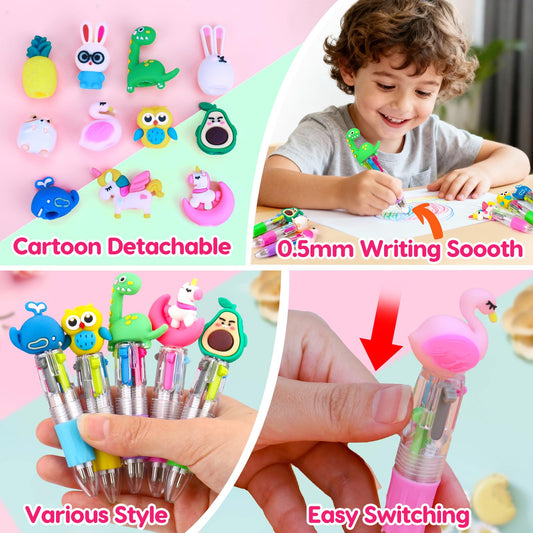 Basytodio valentines cards with bright design for kid exchanges