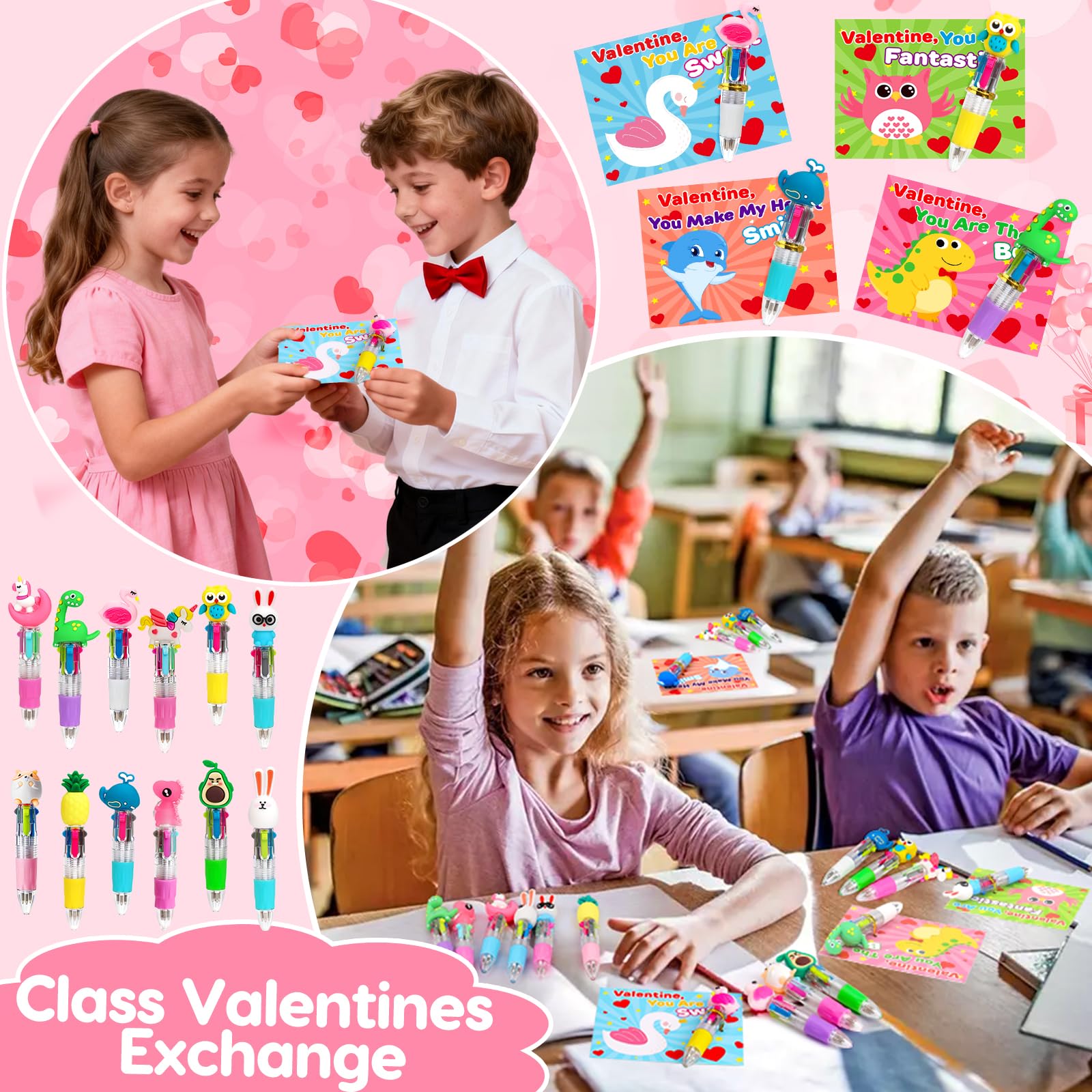 Basytodio valentines gift set ideal for classroom celebrations