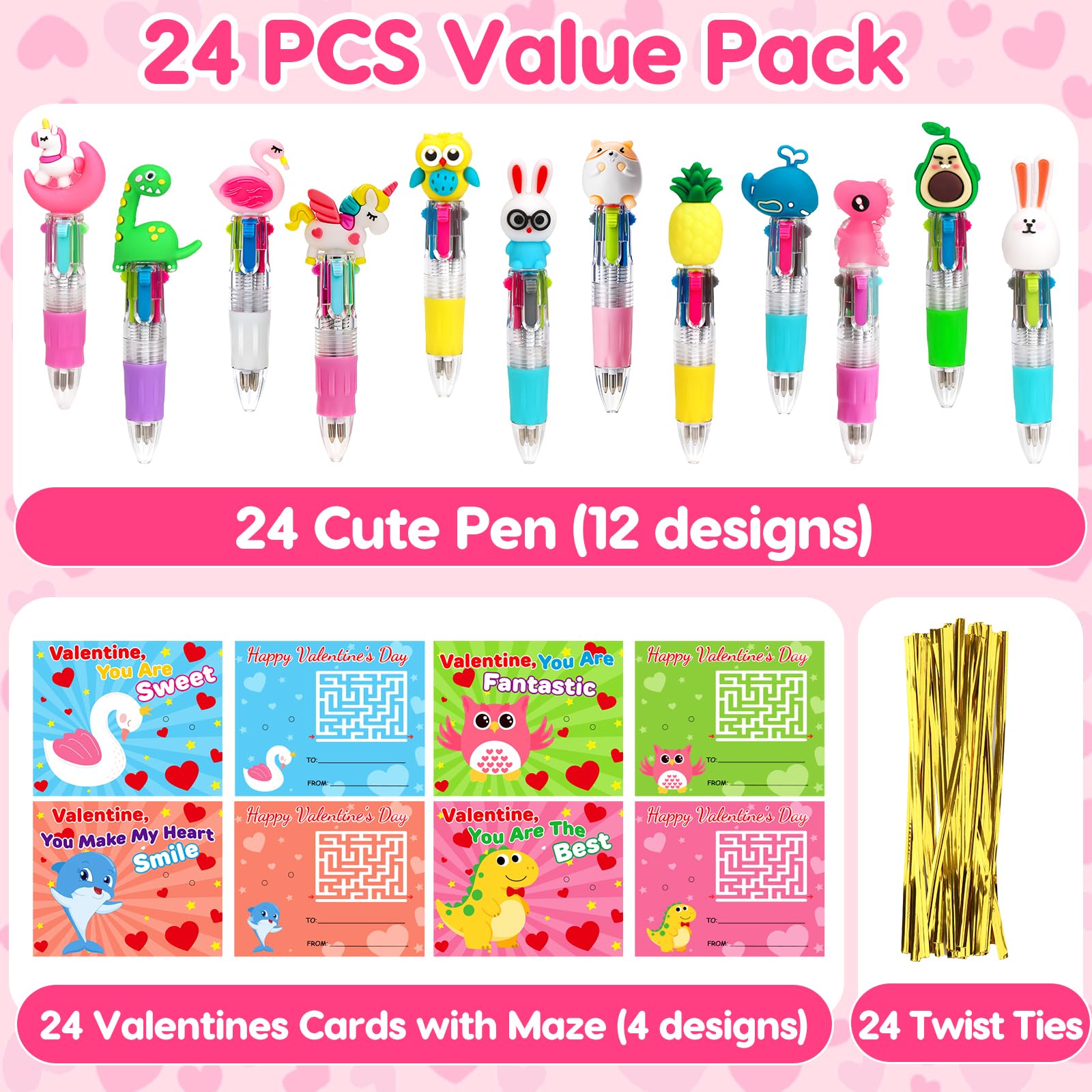 Basytodio valentines party favors for kids' school events