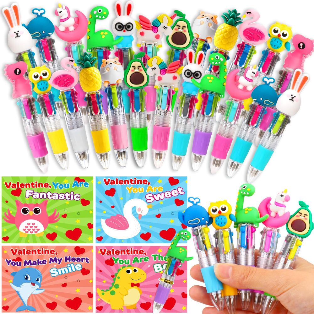 Basytodio valentines pens with variety patterns for fun classroom doodling