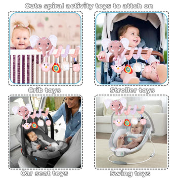 BATOHO distorting mirror ladybug invites baby to explore reflections safely
