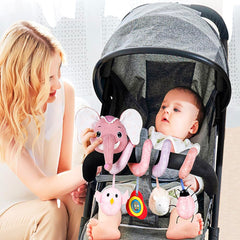 BATOHO soft plush toy offers cozy comfort and visual stimulation on car rides