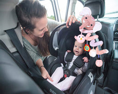 BATOHO stroller-clip toy keeps nearby sensory play during walks