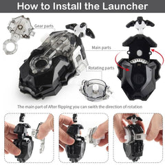 Battbeyle B-184 grip handle provides secure control