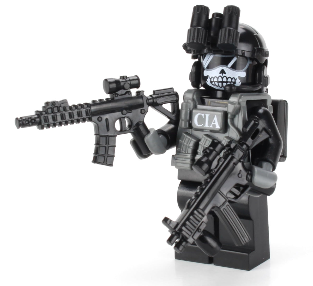 Battle Brick CIA Ghost SAD/SOG Commando head print for authentic display