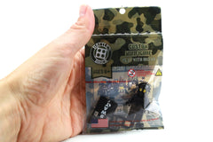 Battle Brick custom accessories and weapons expand play and display options