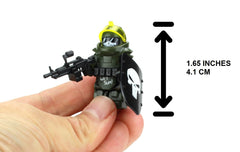 Battle Brick custom tactical helmet accessory adds realistic military detail