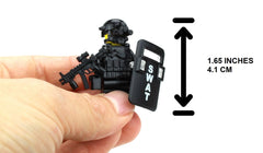 Battle Brick detailed SWAT vest print for authentic display