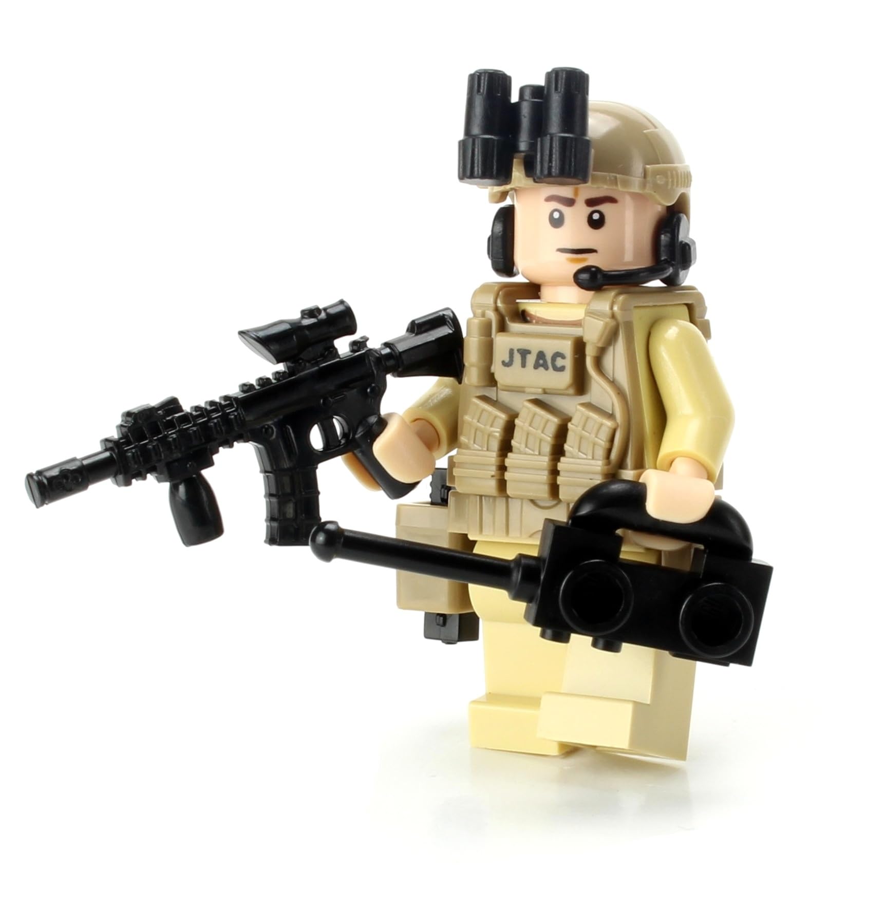 Battle Brick JTAC Air Force commando gear set for authentic display and play.