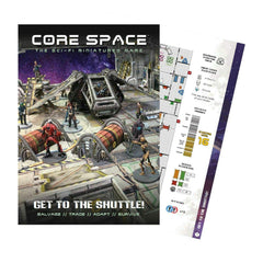 Battle Systems Core Space Get to the Shuttle miniature shuttle model adds mobility options on board.
