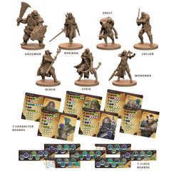 Battle Systems Maladum miniatures team ready for quick tabletop adventures.