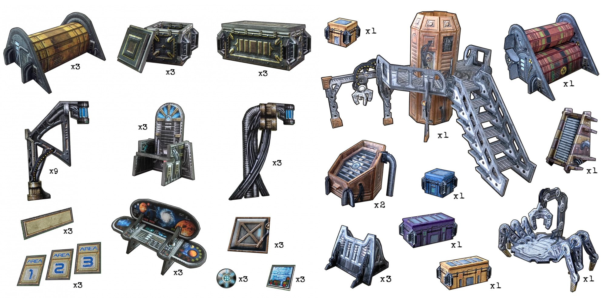 Battle Systems plaza ruins offer focal points for encounters and terrain advantage.