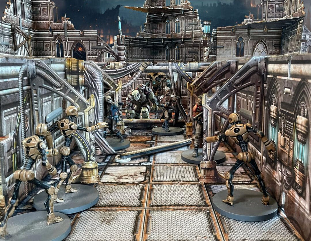Battle Systems street intersections enable multi-angle engagements and pathfinding.