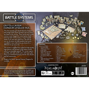 Battle Systems Crypts accessories include textures and details for variety.