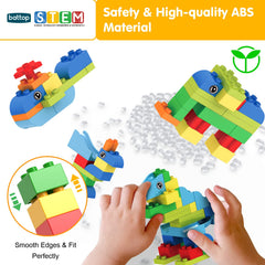 BATTOP Marble Run safe ABS materials ensure burr-free, kid-friendly construction.