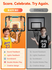 BATURU door foam padding protects surfaces during active play.