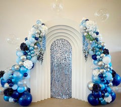 BAUANOOY balloon arch garland kit with glue dots for quick setup