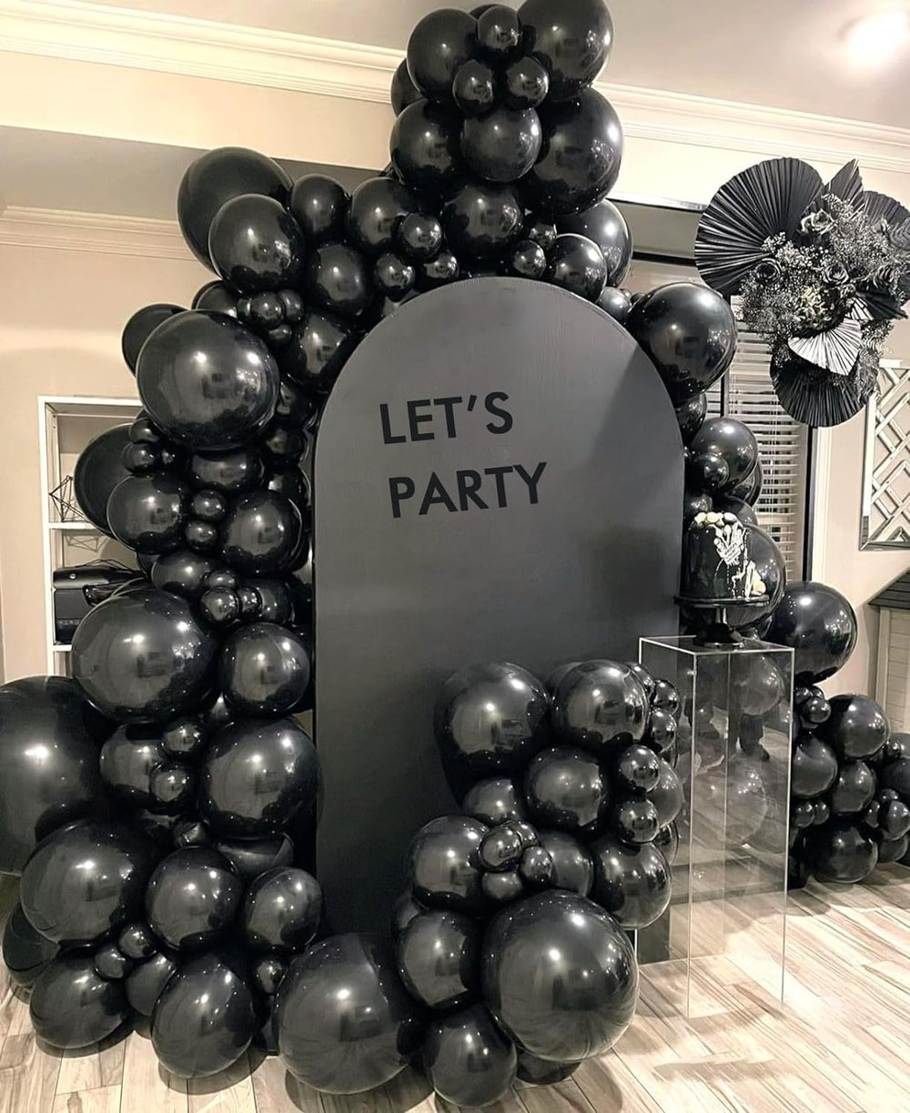 BAUANOOY balloon garland arch kit demonstrates DIY decorating.