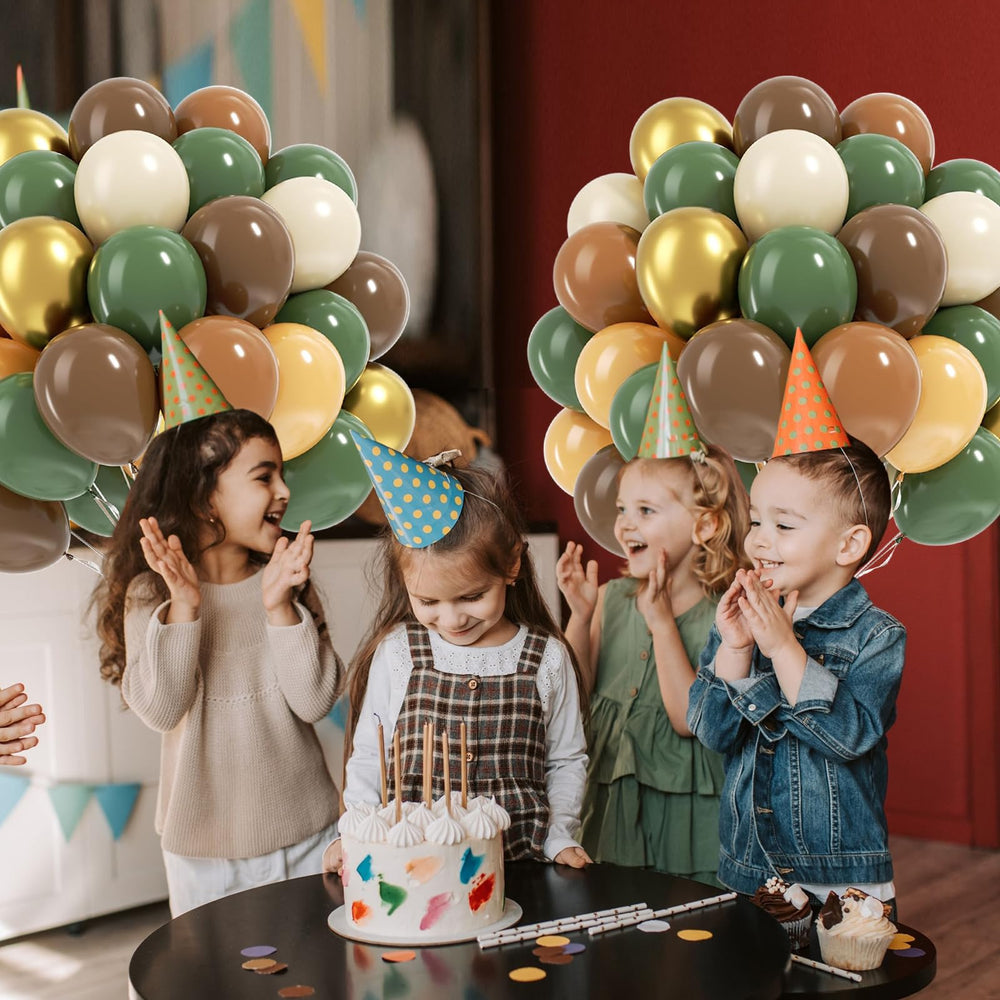 BAUANOOOY balloon garland kit simplifies assembly with ribbons and glue dots