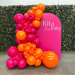 BAUANOOY 12-inch latex balloons with ribbon for reliable shape