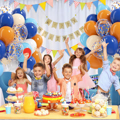 BAUANOOY nude balloons soft neutral tones for chic setups.