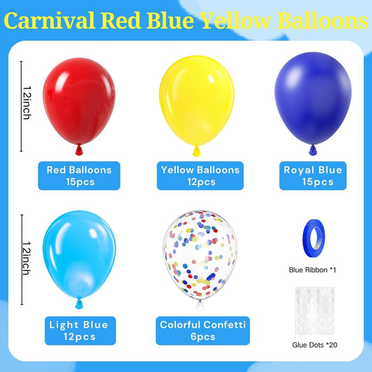 BAUANOOY red balloon adds bold accents for festive displays.