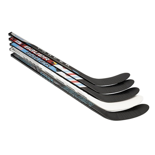 Bauer Mystery Mini Youth Right Racket with exclusive design for beginner knee hockey play