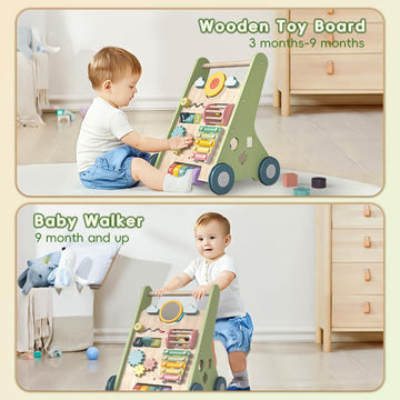 Bautia walker Xylophone panel adds playful music while learning to walk.