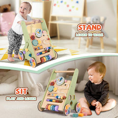 BAUTIA wooden construction walker with durable, smooth finish