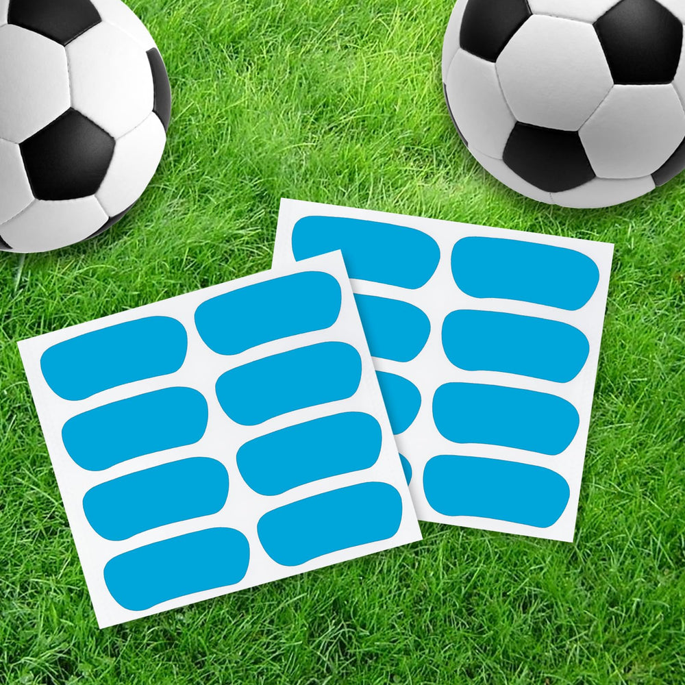 Blue Bawusou eye black stickers for fans and players