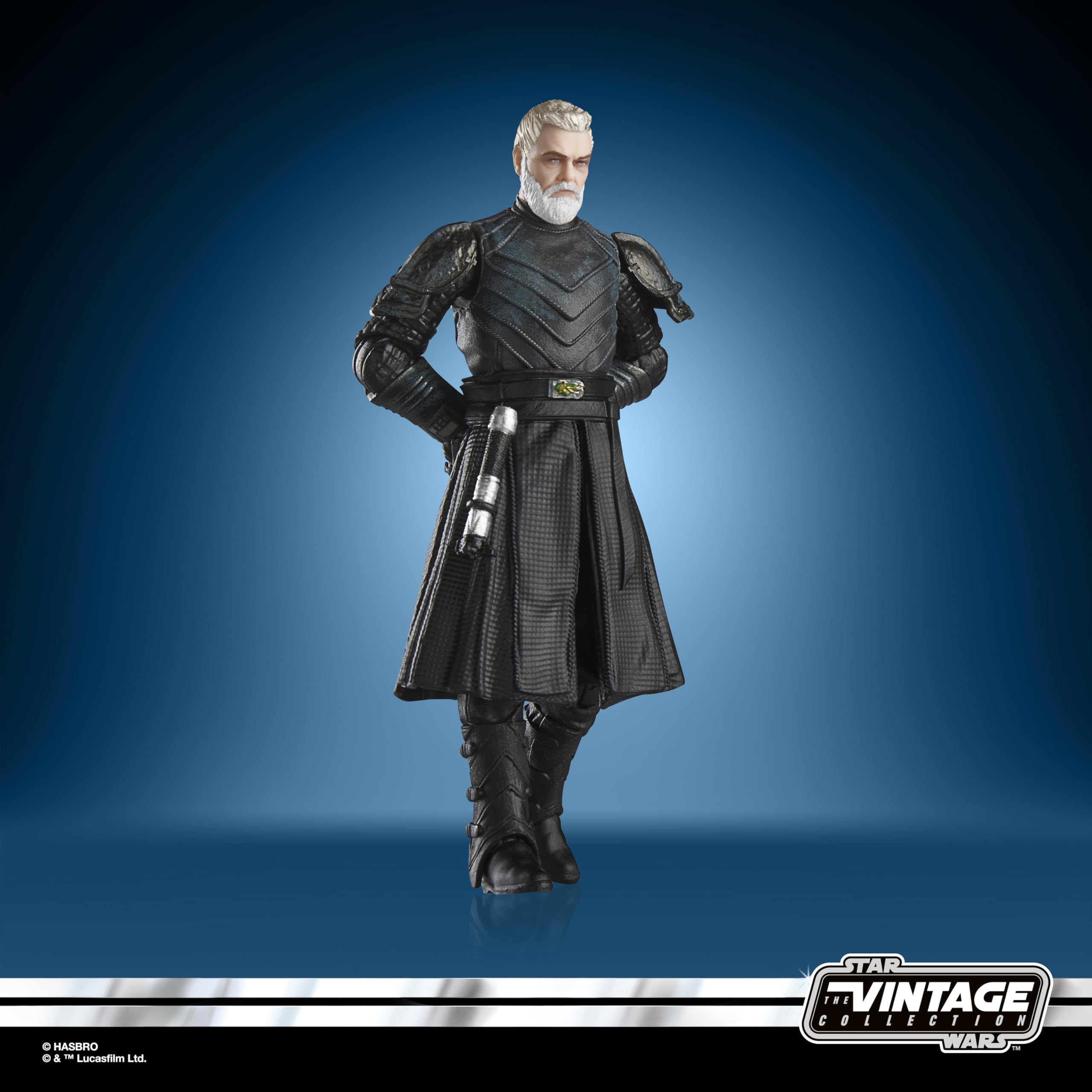 Baylan Skoll lightsaber accessory included for posing options.