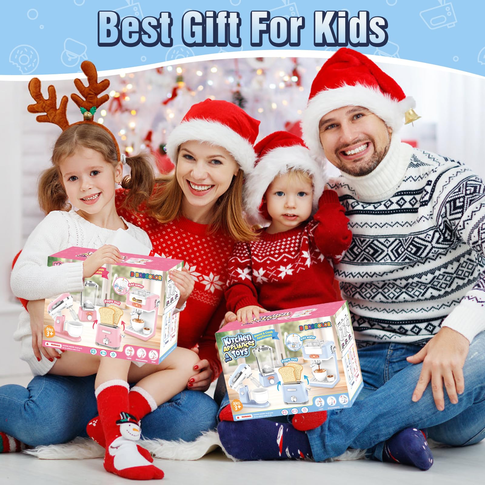B Bascolor kids kitchen set offers family-friendly creative play