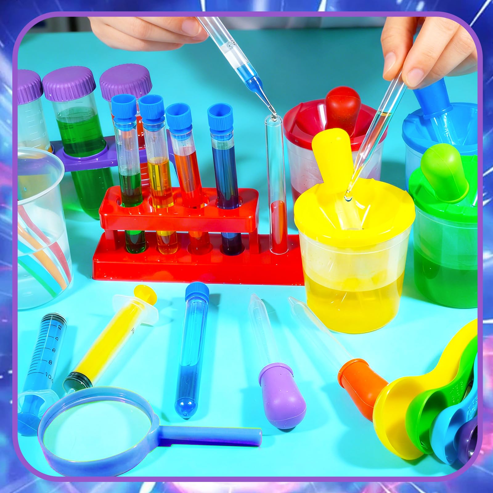 Bbiamsleep gift-set visuals offer a ready-to-play science experience.