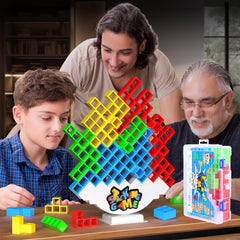 BBnote 48pcs stack blocks for collaborative play and skill development.