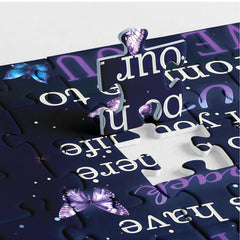 BBOLDIN 1000-piece jigsaw delivers a serene starry scene on a sturdy table