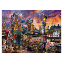 BBOLDIN 1000-piece puzzle contents—durable pieces and clear design for smooth assembly