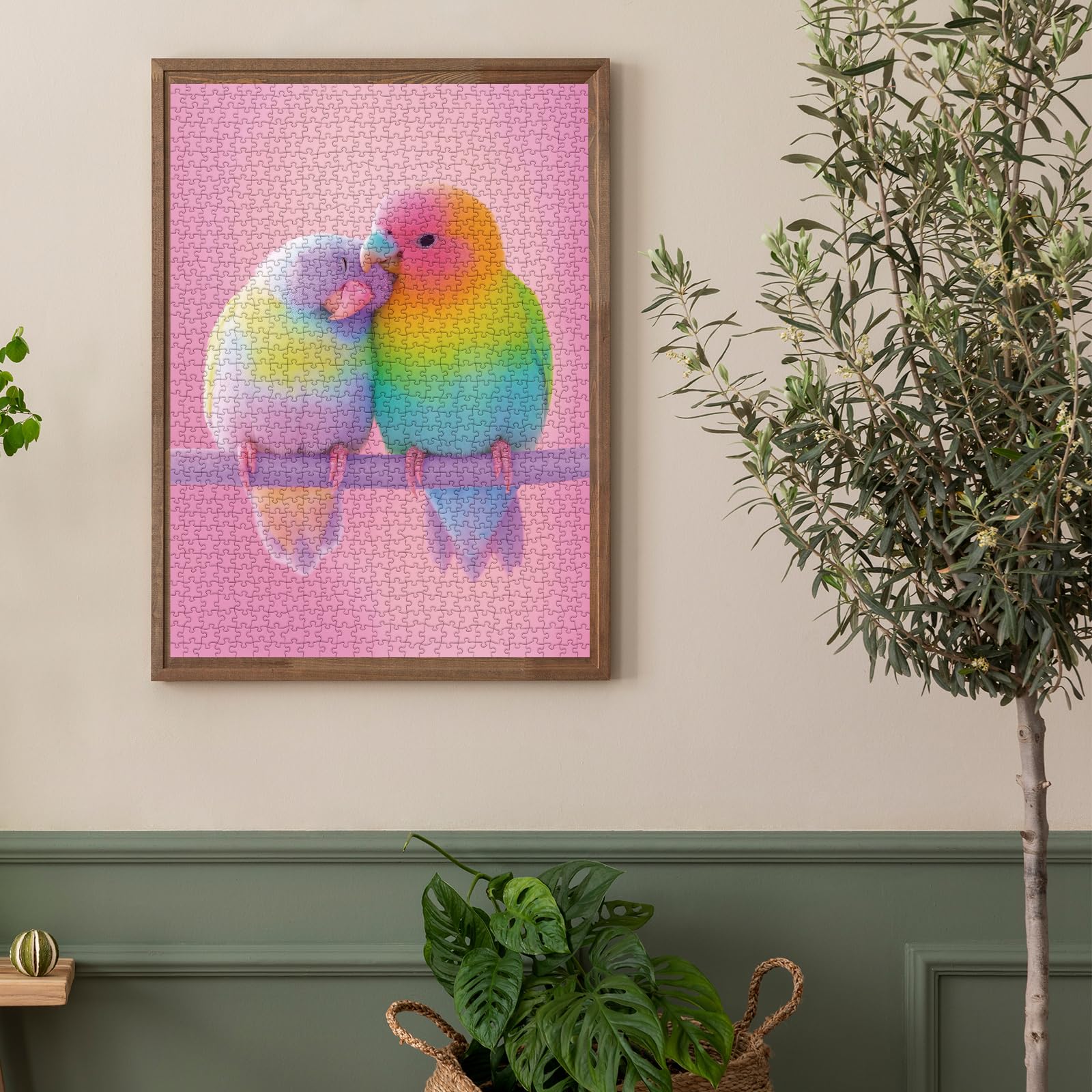 BBOLDIN 1000-piece puzzle set provides a mindful activity for solo or shared puzzling