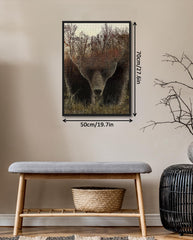 BBOLDIN Forest scene image illustrates scale and complexity for wall-ready decor