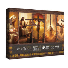 BBOLDIN Easter puzzle with poster included for quick reference during assembly