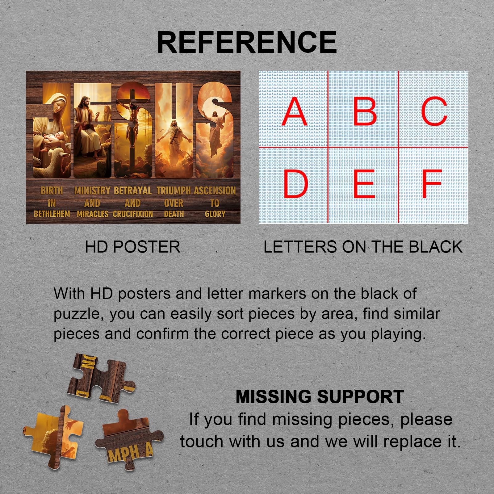 BBOLDIN missing-piece support offering prompt help and replacements