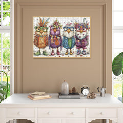 BBOLDIN Colorful Chicken Puzzles precise-cut pieces for a satisfying fit
