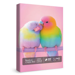 BBOLDIN colorful love-bird puzzle box offers a complete adult puzzle set for relaxing evenings