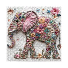 BBOLDIN Crystal Elephant Puzzle reference poster to guide solving and planning.