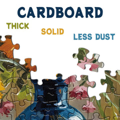 BBOLDIN detailed puzzle pieces closeup demonstrates precision cuts for easy assembly.